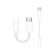CABLEXPERT USB-C PLUG TO STEREO 3.5MM AUDIO ADAPTER CABLE WHITE