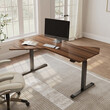 Γραφείο - Eureka Ergonomic® ERK-EDI-FS-WN 141.2x177.8x121.9 εκ.