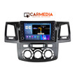 CARMEDIA CM2089B-13 KNOB TABLET 9'' OEM TOYOTA HILUX 2005-2011 A/C