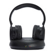 AIWA WIRELESS STEREO TV RF HEADPHONE SYSTEM BLACK
