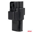 04347/AM ΦΙΣΑ ΣΥΝΔΕΣΗΣ ΜΕ ΥΠΟΔΟΧΗ 3 PIN Φ2,2mm ΑΔΙΑΒΡΟΧΗ AMIO - 1 τεμ.