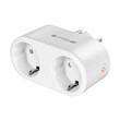 KM2203 . Smart πολύπριζο WiFi 2 θέσεων Kruger&Matz Connect P5 λευκό Tuya