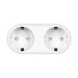 KM2203 . Smart πολύπριζο WiFi 2 θέσεων Kruger&Matz Connect P5 λευκό Tuya
