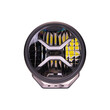 WLBC177/MT ΠΡΟΒΟΛΕΑΣ ΣΤΡΟΓΓΥΛΟΣ DRIVING LIGHT BLACK SERIES LED 12-48V 80W 5.700K 11.000lm 220mm mTECH -  1 ΤΕΜ.
