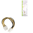 NEDIS CCGP74410VA015 Internal Power Cable EPS 8-pin Male-P4 Female 0.15 m Variou