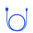 LAMTECH CHARGING CABLE iPhone 5/6/7 1m BLUE
