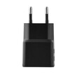 LAMTECH TRAVEL WALL CHARGER 2.4A WITH 2xUSB BLACK