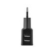 LAMTECH TRAVEL WALL CHARGER 2.4A WITH 2xUSB BLACK