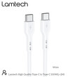 LAMTECH CABLE TYPE C TO TYPE C 100W FAST CHARGE 2M