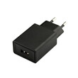 LAMTECH USB TRAVEL CHARGER 2,1A BLACK