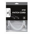 CABLEXPERT FTP CAT6 PATCH CORD WHITE 1M