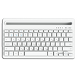 LAMTECH BT 5.0 KEYBOARD WITH IPAD AND MOBILE STAND WHITE