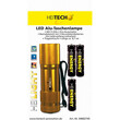 HEITECH FLASHLIGHT WITH 9 LEDS INCLUDES 3 MICRO/AAA BATTERIES