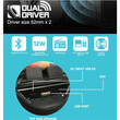 AUDIOBOX PORTABLE WIRELESS SPEAKER BBX LP 6000 BLACK
