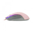 WHITE SHARK RGB GAMING MOUSE GARETH 6400 DPI PINK