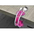 GRAB N GO SILICONE CABLE HOLDER PINK