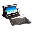 TRACER TABLET CASE WITH KBRD 7"-8" SMART FIT RED