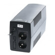 ENERGENIE UPS 650VA SUCKO SOCKETS BLACK