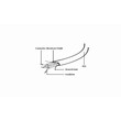 CABLEXPERT SERIAL ATA III 50CM DATA CABLE METAL CLIPS BULK