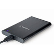 GEMBIRD USB 3.1 2,5" ENCLOSURE TYPE-C PORT BLACK