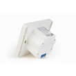 ENERGENIE AC WALL SOCKET WITH 2 PORT USB CHARGER 2,4A WHITE
