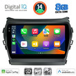 DIGITAL IQ BXK 20238_CPAA (9inc) MULTIMEDIA TABLET for HYUNDAI IX45 mod. 2013-2017