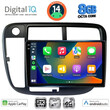 DIGITAL IQ BXK 20186_CPAA CLIMA (9inc) MULTIMEDIA TABLET for HONDA CIVIC mod. 1995-2001