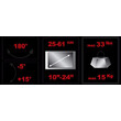 GBS 41720 . Βάση TV 10-24" 15kg GBS LCD-112