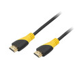 DM-654 . Καλώδιο HDMI - HDMI 1.4 4K 1.5m Κίτρινο BLOW