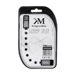 KM0336 . Προέκταση USB 3.0 A/A M/F 1m Kruger&Matz