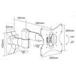 UCH0043A . Βάση TV 23-42'' 30Kg μέγιστο φορτίο