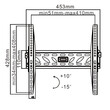 DM-0120 . Βάση TV 32-55" 50Kg Cabletech