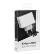 KM0017 . Φορτιστής 2xUSB 2.1A & 1A με Καλώδιο microUSB Kruger&Matz