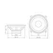 WK-525 . Woofer 5.25" Blow 130W