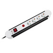 DM-3068-3B . Πολύπριζο Ασφαλείας 4 Θεσεων με Διακόπτη 3m KEMOT