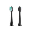 TSA8017 . Ανταλλακτικές κεφαλές TEESA SONIC BLACK Μεσαίες 2τμχ