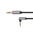 KM1233 . Καλώδιο 3.5mm - 3.5mm Γωνία Stereo 1.8m Kruger&Matz