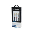 DM-91-240 . Καλώδιο Stereo Jack 3.5mm - 2xRCA M/F 15cm