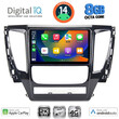 DIGITAL IQ BXK 20447A_CPAA (9inc) MULTIMEDIA TABLET for MITSUBISHI PAJERO mod. 2013-2020