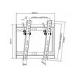 DM-0153-1 . Βάση TV 23-42" 35Kg Cabletech
