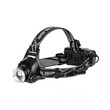 URZ0936 . Επαναφορτιζόμενος φακός LED κεφαλής 10W REBEL