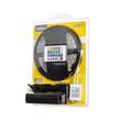 LED0175 . ΤΑΙΝΙΑ LED 5M (καλώδιο LED RGB, τηλεχειρισμός χρώματος, τροφοδοτικό)