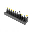 KOM0939-65 . Τροφοδοτικό 18-20V 65W 3.5A με 10 βύσματα αυτόματο REBEL