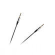 RB-6008-100-B . Καλώδιο jack 3.5mm - 3.5mm σπιράλ 1m REBEL