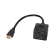 DM-0950-L . Splitter HDMI - 2xHDMI 20cm Cabletech