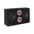 Bass Habit SRE62 Audio Enclosure midrange 200W Bass Habit Rebel