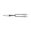 M6J-2R150 Καλώδιο Ήχου 6.3mm Mono Jack Plug - 2 x RCA Plugs 1,5 m (Τεμάχιο)