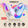 SONICGEAR BT5.4 OVER-EAR HEADPHONES AIRPHONE 5 RAINDROP
