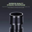SONICGEAR DUAL PROFESSIONAL UHF WIRELESS LED MICROPHONE WM 3300 UL OBSIDIAN
