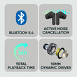 SONICGEAR BT5.4 ANC+ENC EARPUMP Q1 BLACK